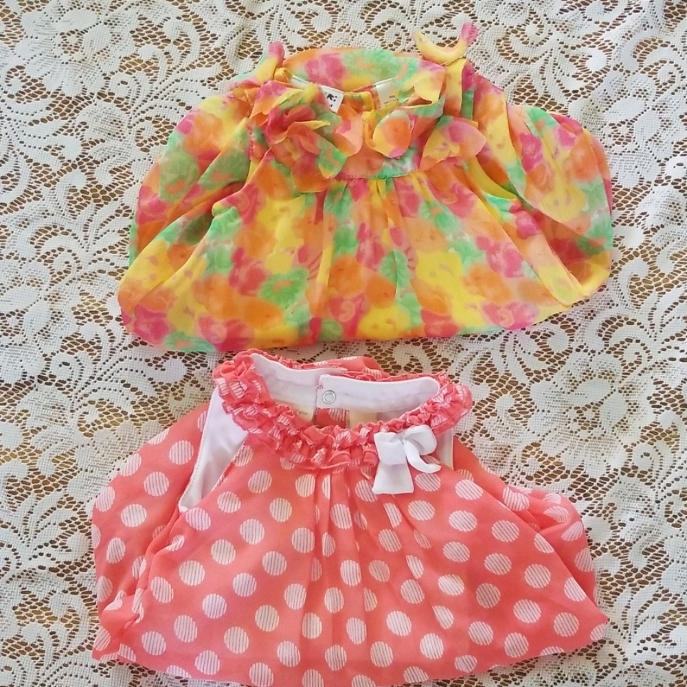 Lot of 2 baby rompers - Picture 1 of 4